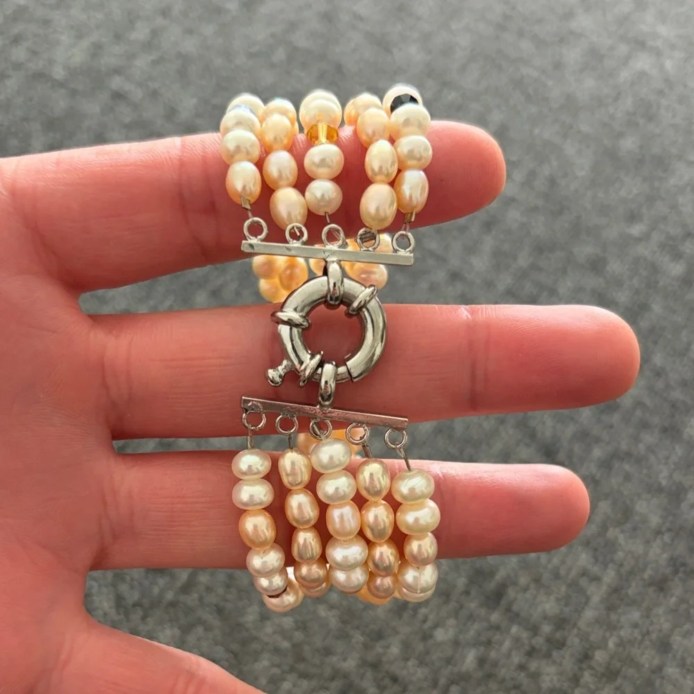 $2! 5 for $10🔥Multi-Strand Pearl Bracelet - Women Jewelry - Picture 4 of 6